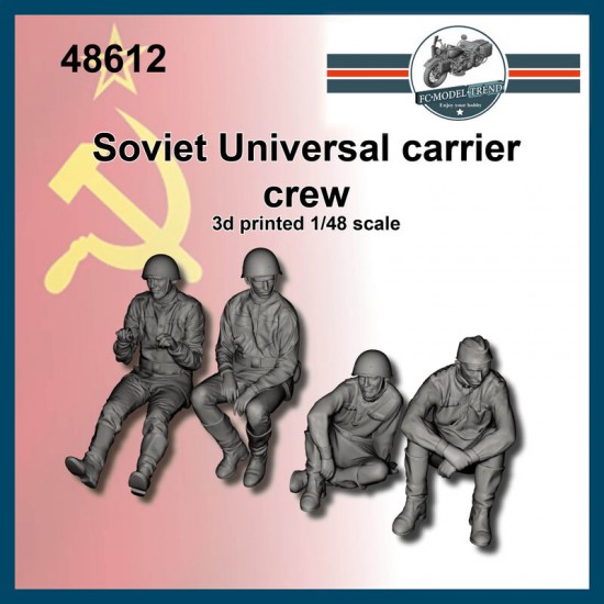 1/48 Soviet Universal Carrier Crews (4 figures)