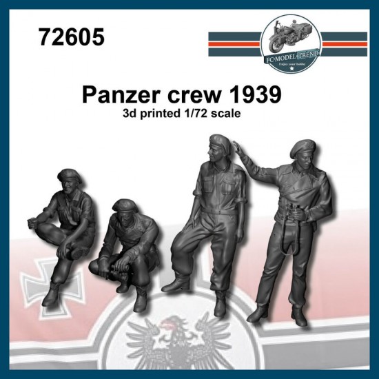 1/72 Panzer Crews 1939 (4 figures)