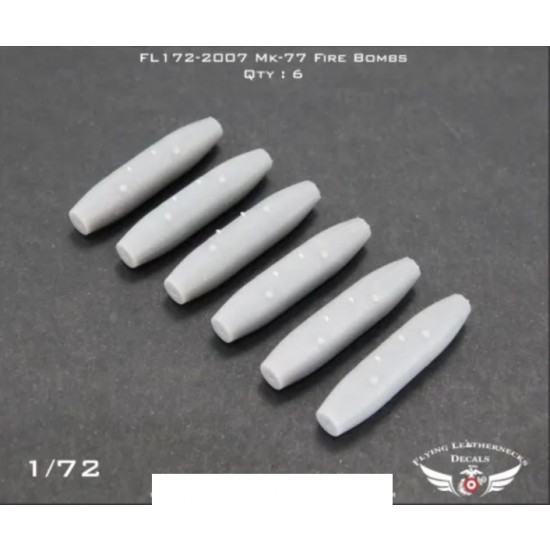 1/72 Mk-77 Fire Bombs (6pcs)