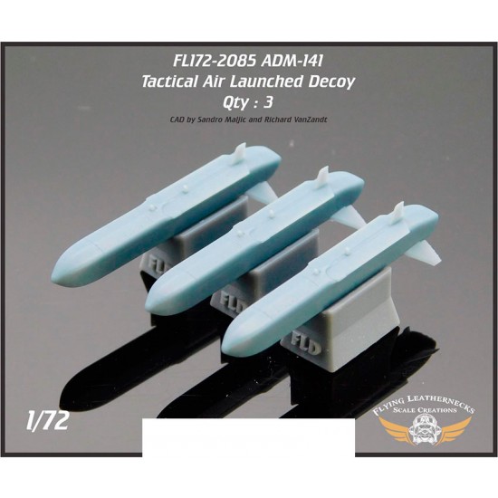 1/72 ADM-141 TALD Tactical Air Launched Decoy (3pcs)