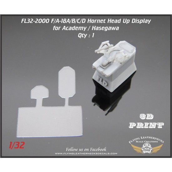 1/32 F/A-18A/B/C/D HUD for Academy/Hasegawa BuNo's 161353 thru 163782 Academy