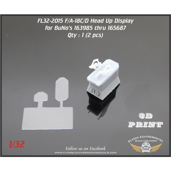 1/32 F/A-18A+/C/D HUD for BuNo's 163985 thru 165687