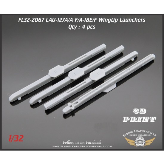 1/32 LAU-127A/A Wingtip Launcher for Trumpeter F/A-18E/F