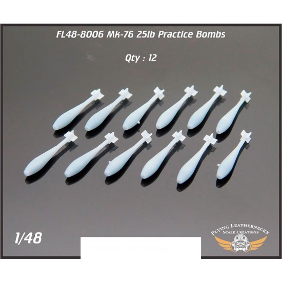 1/48 Mk-76 25lb Practice Bombs (12pcs)