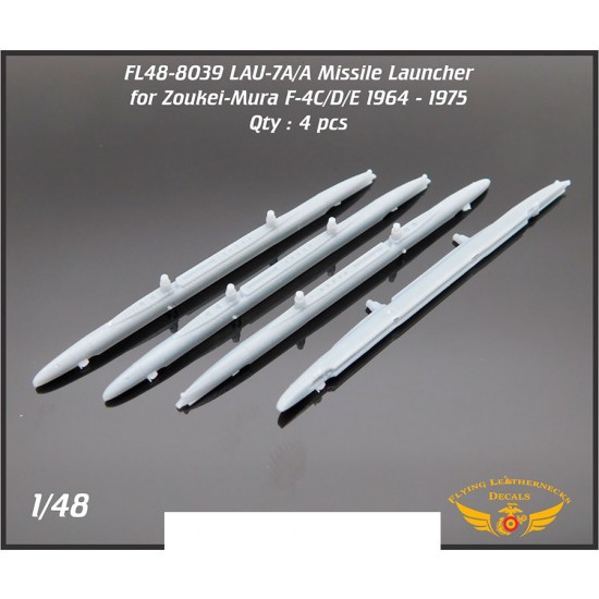 1/48 LAU-7A/A Missile Launcher for USAF F-4 Phantom (4pcs)