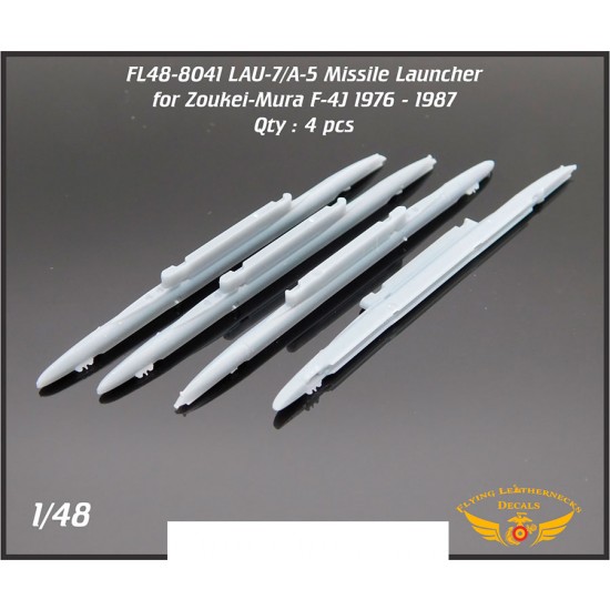 1/48 LAU-7/A-4 - LAU-7/A-5 USN/USMC F-4 1976 to 1987 for Zoukei-Mura (4pcs)