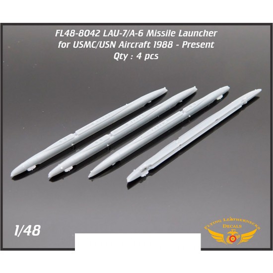 1/48 LAU-7/A-6 Missile Launcher 1988 to present day (4pcs)