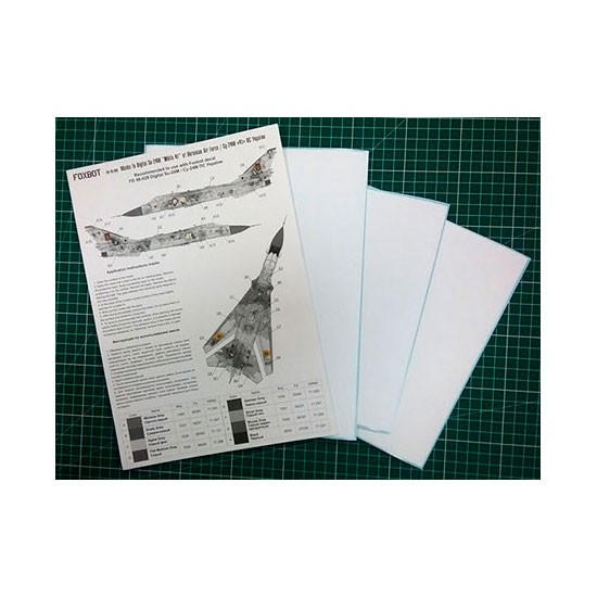 1/48 Sukhoi Su-24M 'White 41', Ukranian AF, Digital Camo Masks for Trumpeter