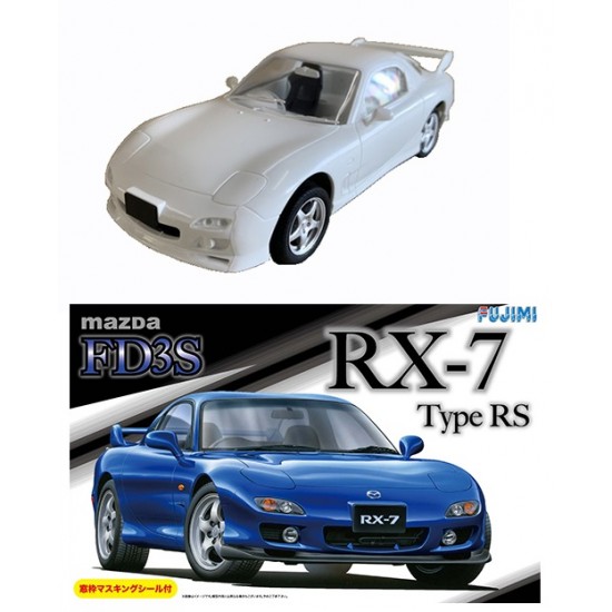 1/24 FD3S RX-7 Type RS w/Window Frame Masking Seal (ID-36)