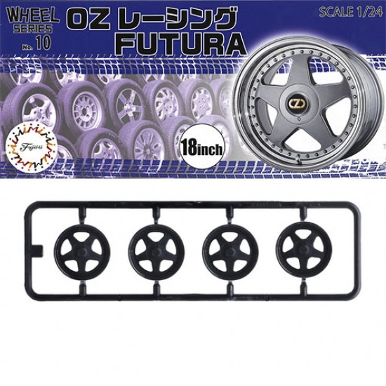 1/24 OZ Racing Futura 18inch Wheels & Tyres Set