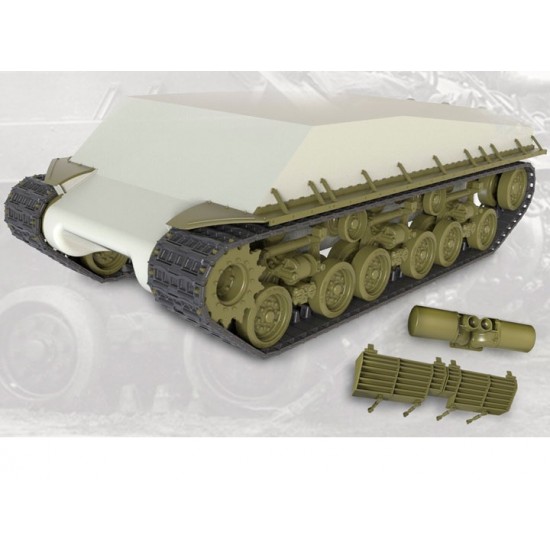 1/35 M4A2 (76)W HVSS Conversion set for Zvezda kits