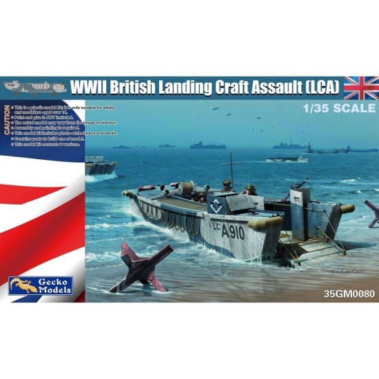 1/35 WWII British Landing Craft Assault (LCA)