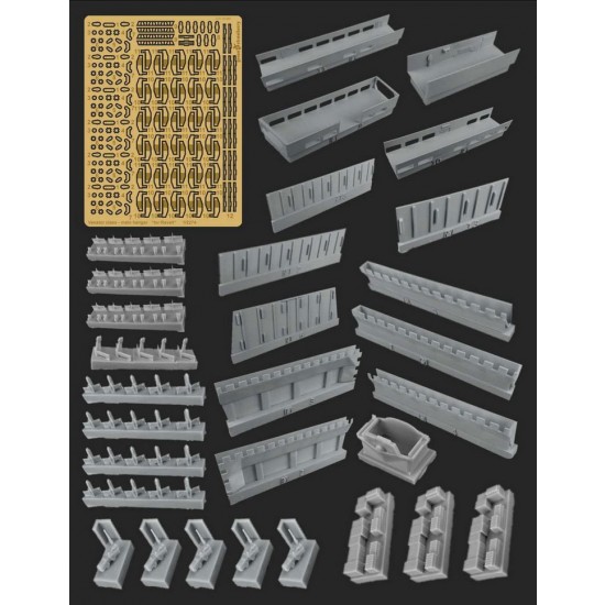 1/2274 Republic Venator class Star Destroyer Detail Set for Revell kits [Star Wars E III]