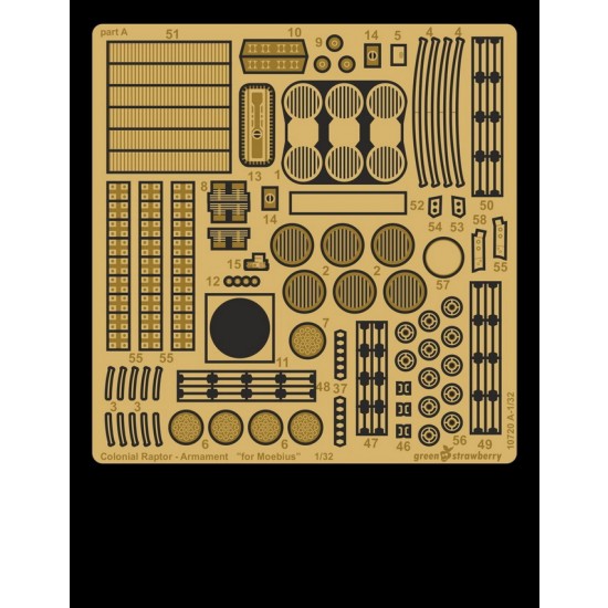 1/144 Discovery XD-1 Detail set for Moebius model kit [2001: Space Odyssey]