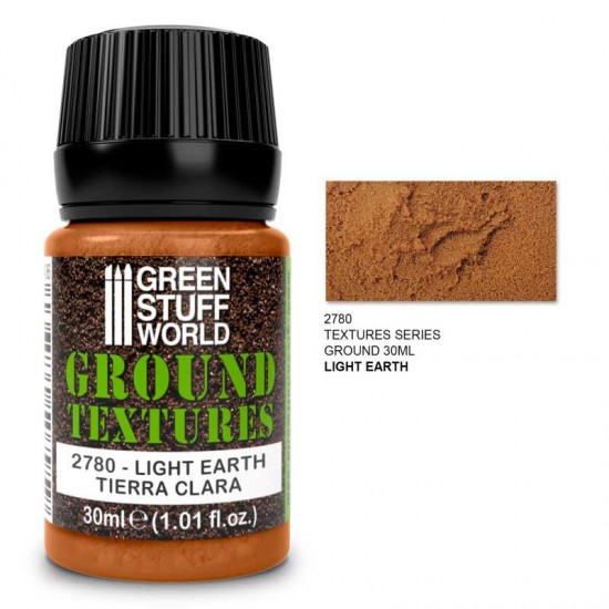 Earth Textures - Light Earth (30ml Acrylic Textured Paste)