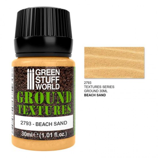 Sand Textures - Beach Sand (30ml Acrylic Textured Paint)