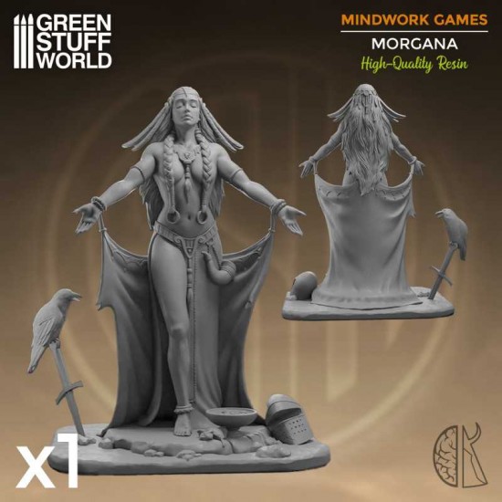 75mm Mindwork Games Miniatures - Morgana