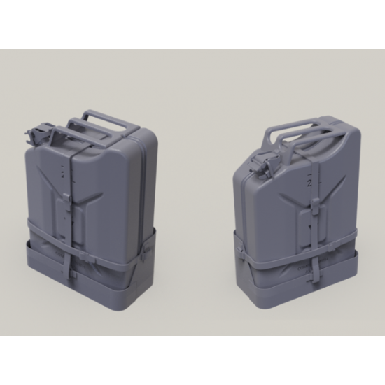 1/16 Australian Armoured Vehicles Jerry Can Holder with 20L Fuel Jerry