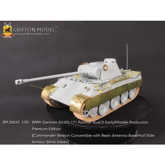 1/35 WWII SdKfz.171 Panther Ausf.D Early/Middle Detail-up Set [Premium Edition]