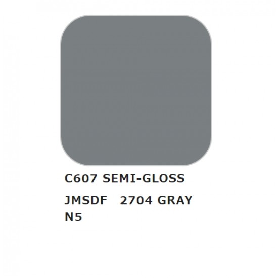 Solvent-Based Acrylic Paint - Warship JMSDF 2704 Gray N5 (10ml)