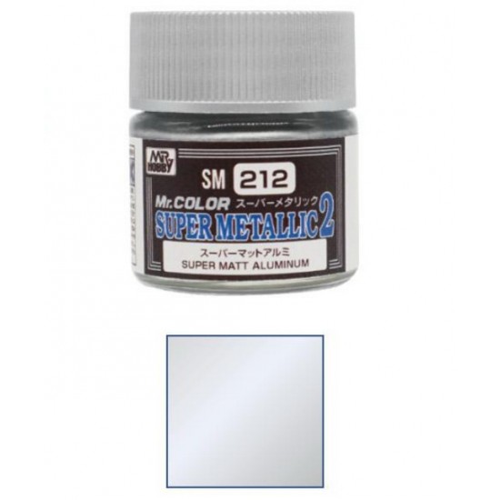 Mr Super Metallic 2 #Matt Aluminium (10ml)