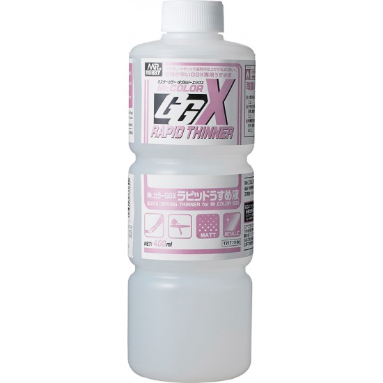 Mr. Color GGX Rapid Thinner for Solvent-based Acrylic Resin Paints (400ml)