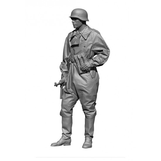 1/16 WWII German Motorcyclist