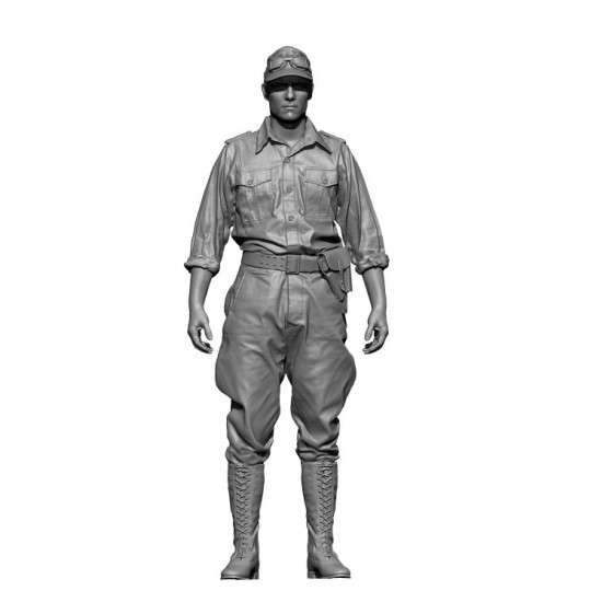 1/35 WWII German DAK Officer