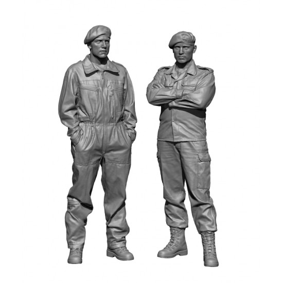 1/35 Modern Bundeswehr Panzer Crew (2 figures)