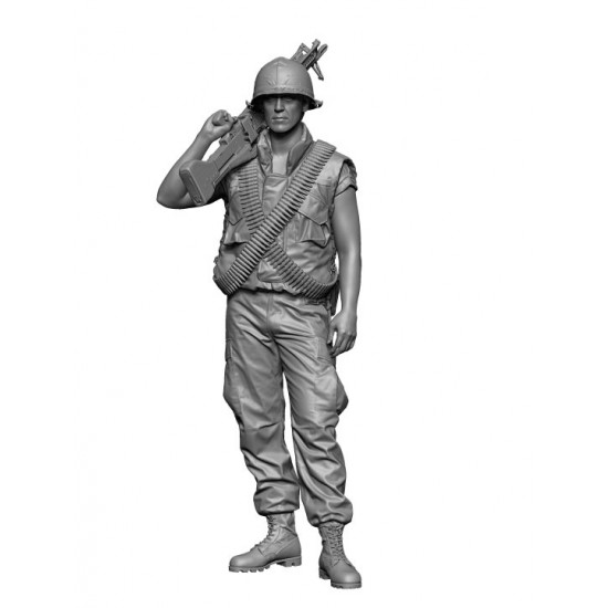 1/35 Vietnam War US M60 Gunner