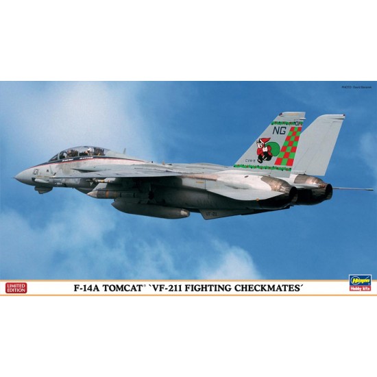 1/72 F-14A Tomcat VF-211 Fighting Checkmates Limited Edition