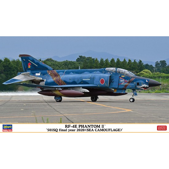 1/72 JASDF RF-4E Phantom II "501SQ Final Year 2020 (Sea Camouflage)"