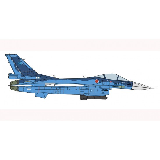 1/72 Japanese Jet Fighter Mitsubishi F-2A Kai w/Conformal Tank