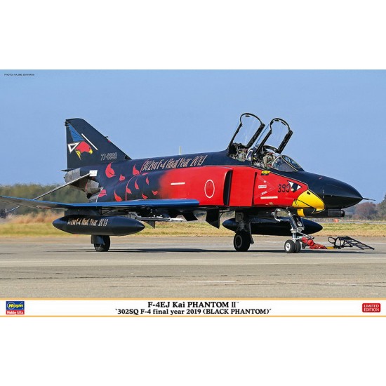 1/48 McDonnell Douglas F-4EJ Kai Phantom II "302SQ F-4 Final Year 2019 (Black Phantom)"