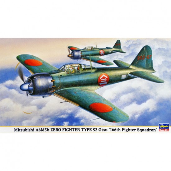 1/48 Mitsubishi A6M5b Zero Fighter Type 52 Otsu "166th Fighter Squadron"