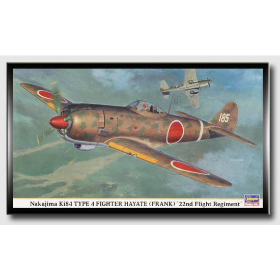 1/48 Nakajima Ki-84 Type 4 Fighter Hayate (Frank) 22nd Flight Regiment