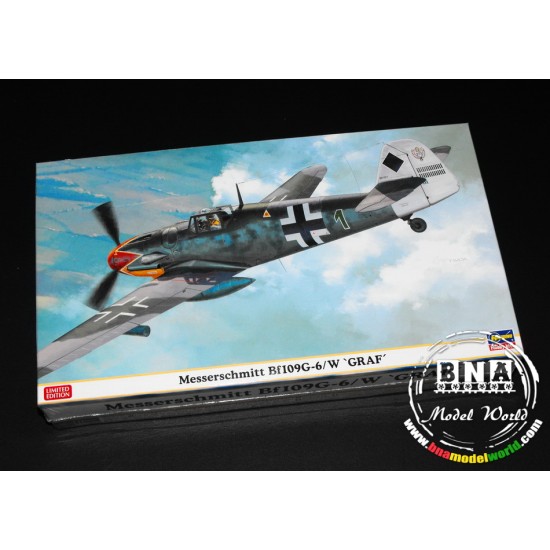 1/48 WWII German Messerschmitt Bf-109G-6/W "Graf"