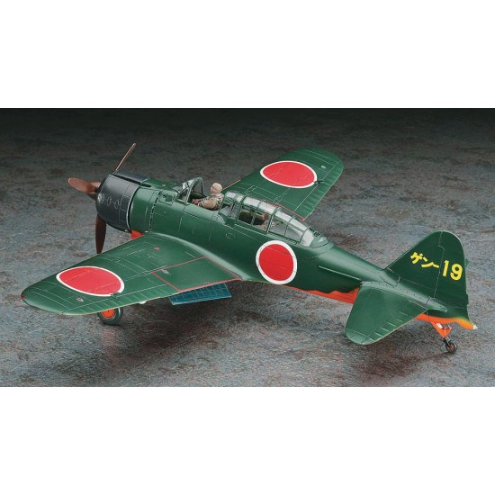 1/48 21st Kokusho A6M2-K Zero Fighter Trainer Type 11 "Late Version" Limited Edition