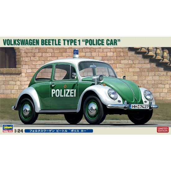 1/24 Volkswagen (VW) Beetle Type 1 Police Car Limited Edition