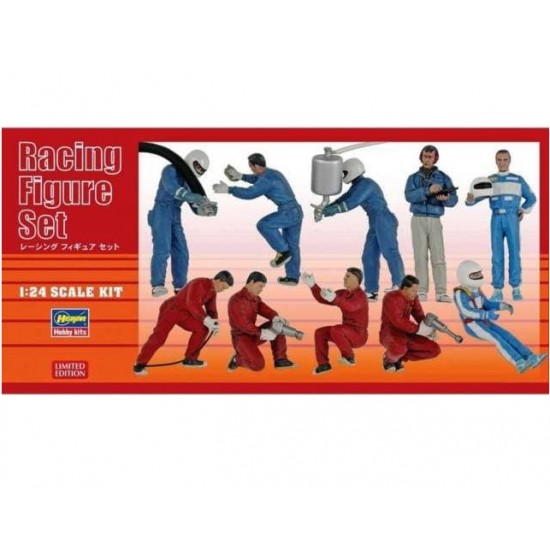 1/24 Racing Figure Set (10 figures)