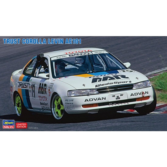 1/24 Japanese Race Car Trust Corolla Levin AE101