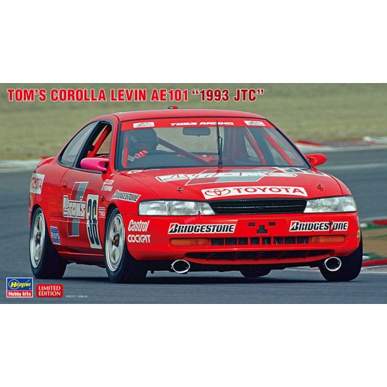 1/24 Japanese Race Car Tom's Corolla Levin Ae101 "1993 JTC"