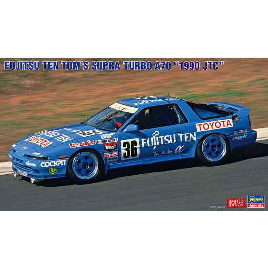 1/24 Fujitsu Ten Tom's Supra Turbo A70 1990 JTC