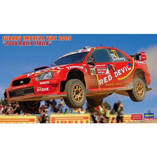 1/24 Subaru Impreza Wrc 2005 '2006 Rally Italia'