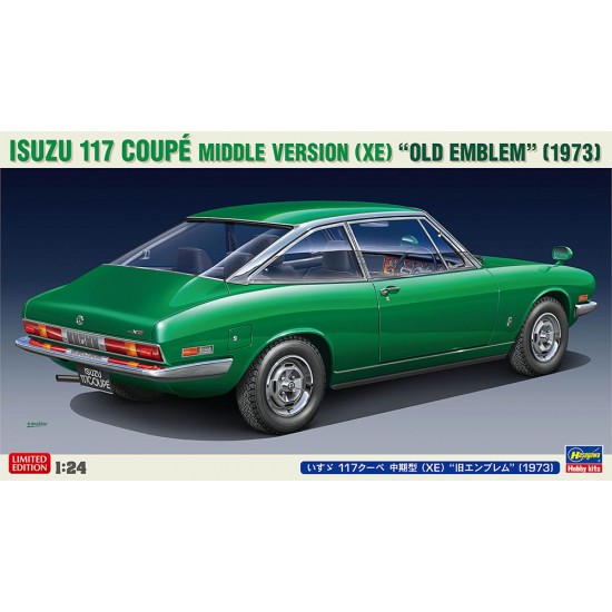 1/24 Isuzu 117 Coupe Middle Version (XE) ''Old Emblem'' 1973 - Japanese Vintage Car