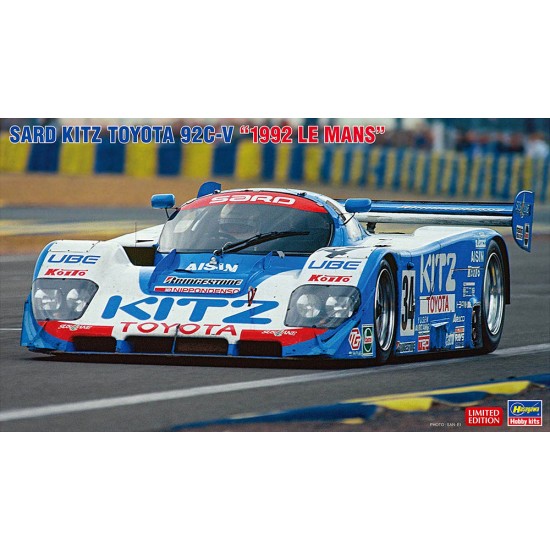 1/24 Sard Kitz Toyota 92C-V '1992 Le Mans'