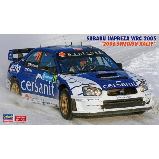 1/24 Subaru Impreza Wrc 2005 '2006 Swedish Rally'