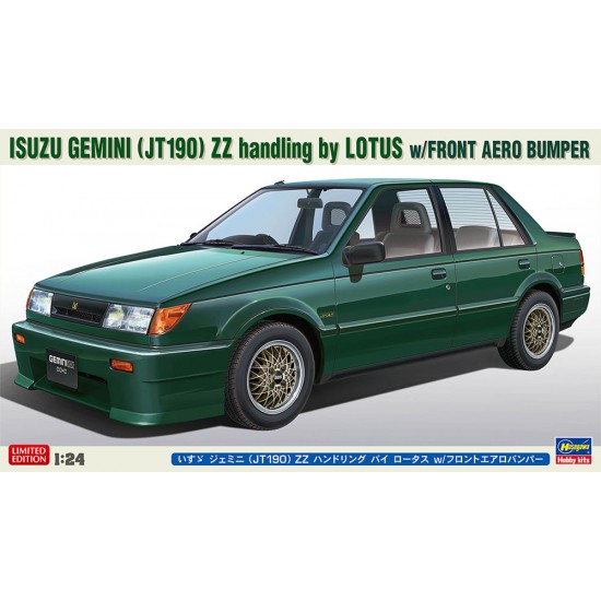 1/24 Isuzu Gemini (JT190) ZZ Handling By Lotus with Front Aero Bumper