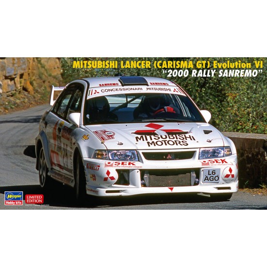 1/24 Mitsubishi Lancer(Carisma GT) Evolution VI '2000 Rally Sanremo'