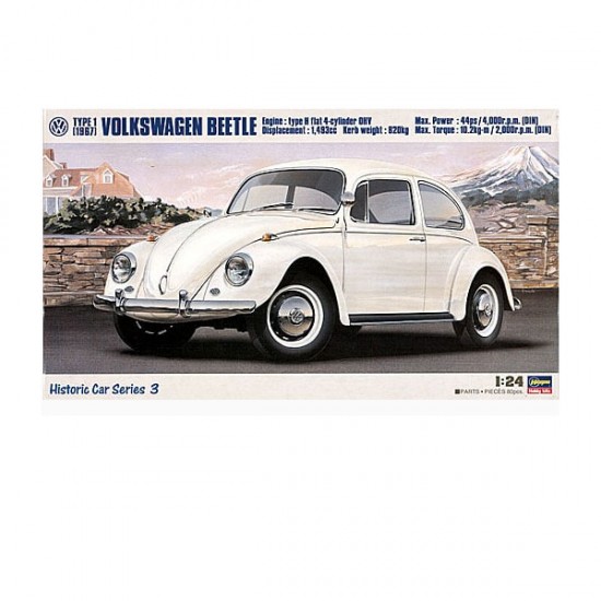 1/24 Volkswagen Beetle Type 1 1967